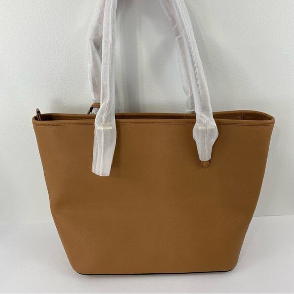 Michael Kors Jet Set large Saffiano brown leather tote bag - Picture 3 of 12